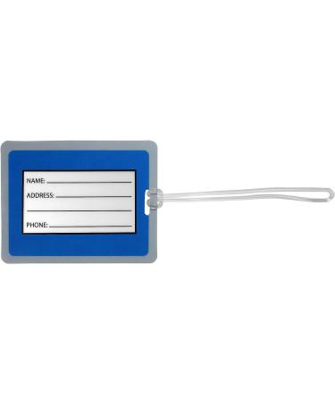 NFL Detroit Lions Vinyl Luggage Tag  2pk  Blue - Buy Online on GoSupps.com
