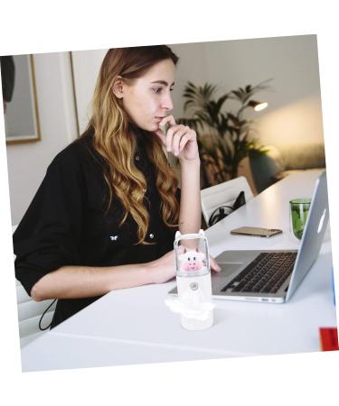 WOONEKY Moisturizer Travel Humidifiers Small Mister Humidifier Oul Diffuser Plastic Material White - Buy Online on GoSupps.com