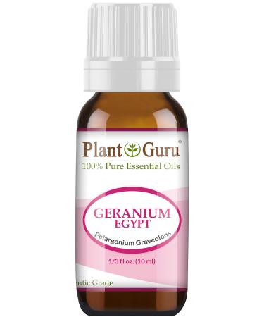 Geranium Egypt Essential Oil 10 ml 100% Pure Undiluted Therapeutic Grade.