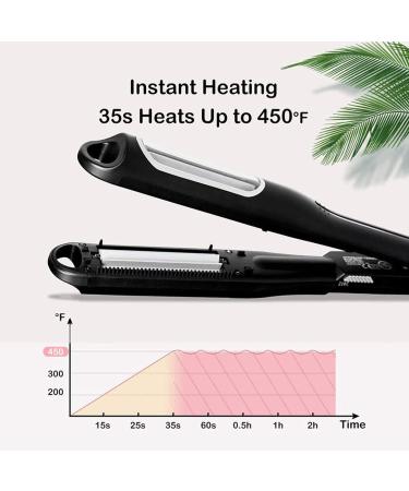 Automatic Hair Curler & Crimper Iron - Ceramic Glaze Coating, Professional Design - Easy to Use & Store for Home or Salon (#3) - Buy Online on GoSupps.com