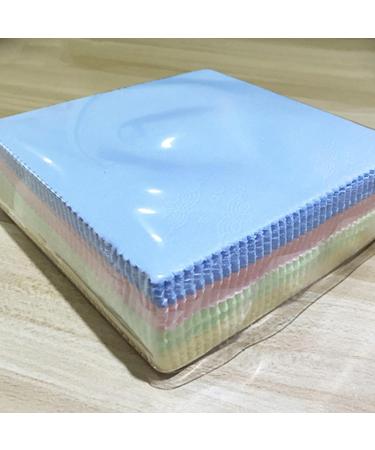 100 Pack Microfiber Cleaning Cloths for Glasses Lenses & Screens - Ultra Soft & Lint-Free (5x5 inches) - Perfect for Eyewear & Electronics - Buy Online on GoSupps.com