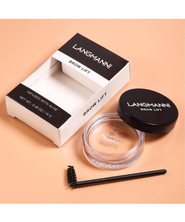 Brow Styling Soap - 3D Brows Gel Long Lasting Eyebrow Setting Gel Waterproof Smudge Proof Eyebrow Styling Pomade for Natural Brows 3D Feathery Brows Makeup Balm As Trend Items Kagrote - Buy Online on GoSupps.com