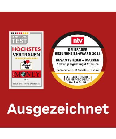 Doppelherz B12 Vita-Energie - High-Dose Vegan Vitamin B12 (350 g) - 30 Ampoules for Energy & Health - Buy Online on GoSupps.com