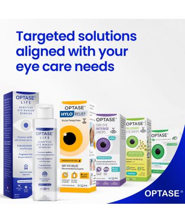 Optase Life Sensitive Eye Makeup Remover - Gentle & Effective for All Skin Types - 100ml | Breakthrough Micellar Water Alternative - Buy Online on GoSupps.com