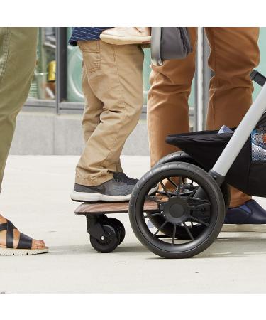 Evenflo Stroller Rider Board - Convenient Riding Option with Non-Skid Surface and Smooth-Ride Wheels - Holds up to 50 Pounds - Easy to Use - No Additional Parts Needed - Buy Online on GoSupps.com