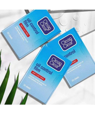 Compatible Oil Control Film 300 Sheets Blotting Paper Replacement for Clean & Clear Oil Absorbing Sheets (Pack of 5) 60 count (Pack of 5) - Buy Online on GoSupps.com