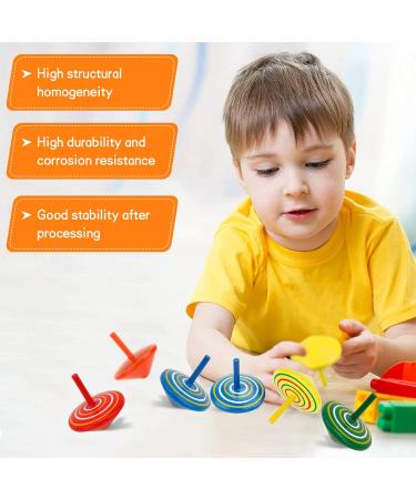 30 Colorful Wooden Circle Toys for Kids | Party Bag Fillers & Birthday Gifts - Buy Online on GoSupps.com