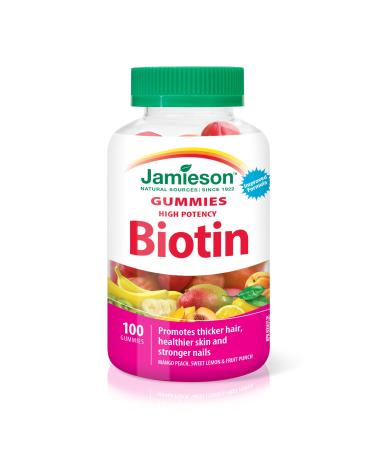 Jamieson High Potency Biotin Gummies 100 Count