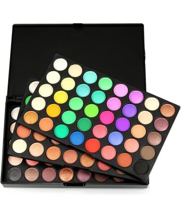 Kokiya 120 Colors Eyeshadow Eye Shadow Makeup Kit Set Beauty Cosmetics Box - Buy Online on GoSupps.com
