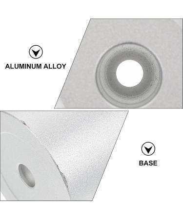 Beaupretty Metal Razor Base Clothes Rack & Shaving Brush Holder for Men - 3.8x3.3cm White | International Shipping Available - Buy Online on GoSupps.com