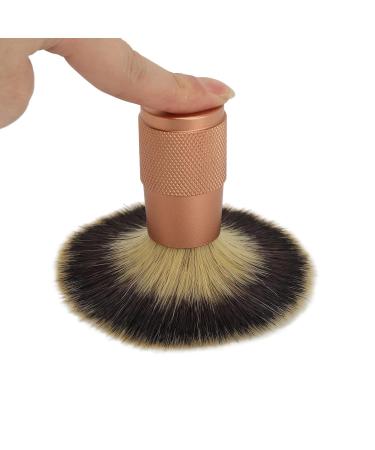 Razor Brush for Men - Portable Aluminum Alloy Hair & Beard Foam Brush | Soft bristles for Minimal Hair Loss - Buy Online on GoSupps.com