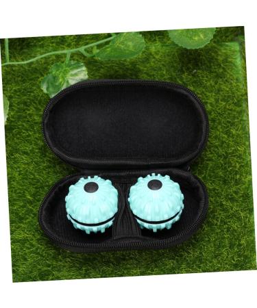 PartyKindom 1pc Sky Blue Massage Ball | Decompression & Pressure Release Toy - 7.36x3.56cm | Ideal for Stress Relief & Relaxation - Buy Online on GoSupps.com