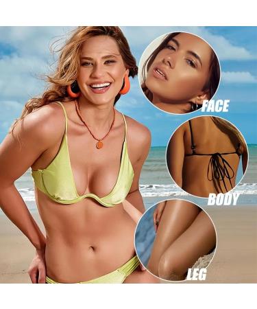  G n rique Tanning Cream - Light Tanning Sunscreen | Effortless Fast Tanning Accelerator | Radiant and Tanned Skin for Body | Dark Self-Tanning Face and Body - Buy Online on GoSupps.com