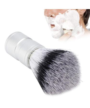 Reiner Dachshaar Razi Men's Beard Brush | Premium Aluminum Handle Facial Cleaning & Foaming Razor Brush | Perfect Hairdressing Tools & Gifts for Home & Travel - Buy Online on GoSupps.com