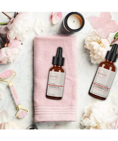 SILKTA GE Japanese Fusion Oil - Pure Glow Face Serum for Dry Skin Fine Lines & Uneven Tone | 1 Fl Oz - Radiant Camellia & Yuzi Oil - Buy Online on GoSupps.com