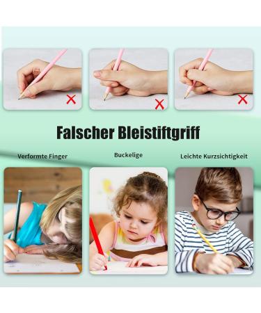 10 Pieces Suwiwkkoa Silicone Pencil Holder - Ergonomic Writing Aid for Children Compatible with Various Pens & Pencils - Buy Online on GoSupps.com