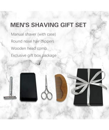 Double Edge Safety Razor Set - Metal Handle for Smooth Shaving | Heavy Duty Grooming Kit for Men | Reduces Razor Burn & Delivers Close Shave - Buy Online on GoSupps.com