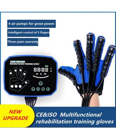 Rehabilitation Robot Gloves Stroke Hand Splint Finger Orthosis Functional Stroke Hemiplegia Rehabilitation Training Equipment for Long-Term Relief(Size:M Code Color:Left Hand) M code left hand - Buy Online on GoSupps.com