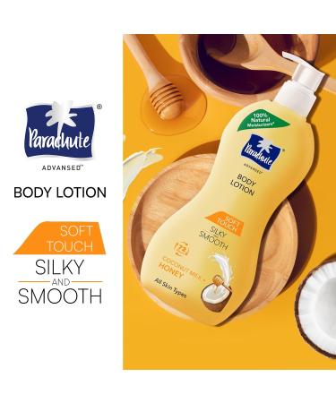 Parachute Advansed Soft Touch Body Lotion with Pure Coconut Milk & Honey |For Women & Men | All Skin types | 100% Natural 72h Moisturisation | 13.5 Fl.oz. (Pack of 2) Soft Touch 13.53 Fl Oz (Pack of 2) - Buy Online on GoSupps.com