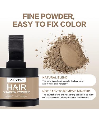 Approach Waterproof Hair Powder - Immediate Hair Concealer for Thinning Hair | Unisex #6 Light Coffee - Buy Online on GoSupps.com