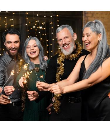 Temporary Hair Color Wax - 2pc Washable Gray Hair Dye for Men & Women | 4.23oz Styling Clay for Cosplay & Parties - Perfect Makeup Gift - Buy Online on GoSupps.com