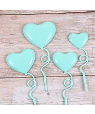 Gadpiparty 24pcs Cake Picks Heart Shaped Valentines Day Heart Toothpicks Birthday Bridal Shower Cake Decors Heart Decor Heart Cupcake Toppers Love Heart Wedding Cake Stick Heart-shaped Green - Buy Online on GoSupps.com