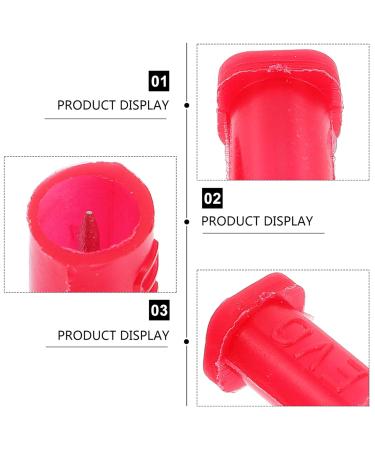 Minkissy 40Pcs Eyelash Glue Bottle Needles - Anti-Blocking Tips for Eyelash Extensions Tools | International Shipping - Buy Online on GoSupps.com