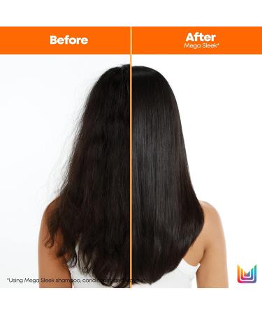 Matrix Mega Sleek Shampoo and Conditioner Set - Controls Frizz, Smooth & Shiny Hair - Shea Butter - Dry, Damaged Hair - 10.1 Fl Oz - Buy Online on GoSupps.com