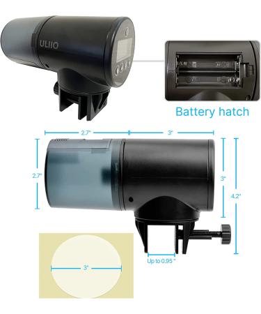 Automatic Fish Feeder for Aquarium Tank - Programmable Timer Feeder for Vacation - Electric Fish Food Dispenser - Buy Online on GoSupps.com