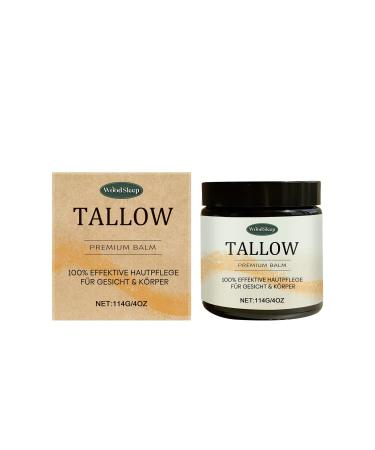 JOYVOIDX Premium Tallow Balm for Face and Body with Jojoba Oil & Avocado Oil Intense Hydration and Skin Repair Moisturizer 4 oz/114g