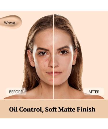 FV Matte Liquid Foundation - High Coverage Long Lasting Power Oil Control & Moisturizing - For All Skin Types (Heat 30g) - Buy Online on GoSupps.com