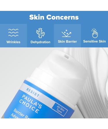 Paula's Choice RESIST Barrier Repair Advanced Face Moisturizer with Ceramides Peptides Deep Hydration Face Cream for Wrinkles Anti-Aging for All Skin Types Fragrance-Free 1.7 Fl Oz - Buy Online on GoSupps.com