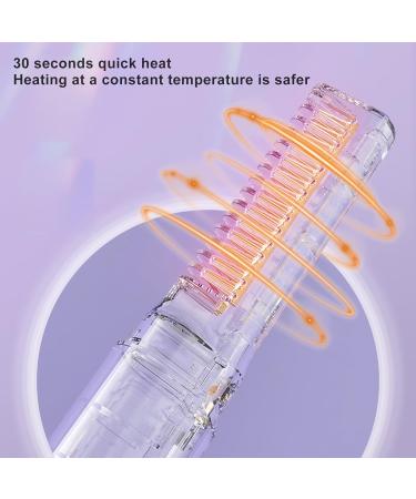 Portable 2-in-1 Hair Straightener - Mini Rechargeable with 3 Temperature Settings for All Hair Types - Purple - Buy Online on GoSupps.com