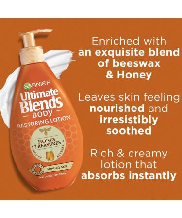 Garnier Ultimate Blends Honey Body Lotion 400ml for Very Dry Skin - Buy Online on GoSupps.com