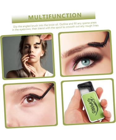 DRESSOOS 3 Sets Natural Mascara Waterproof Eyebrow Gel Natural Brows Styling Gel Makeup Accessory Brow Cream - Buy Online on GoSupps.com