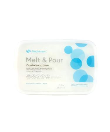 Melt and Pour Soap Base Shea Butter 1kg-5kg SLS FREE (1kg) by Stephenson's Soap