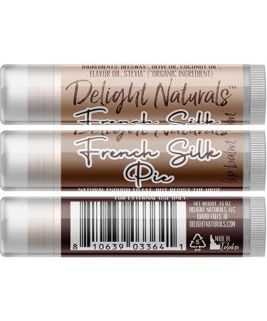Shop French Silk Pie Lip Balm Set of Three - Moisturizing Flavorful Lip Care for All Skin Types - International Shipping Available - Buy Online on GoSupps.com