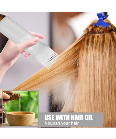 Paefiu Hair Oil Applicator Set - 3 Piece 170ml Bottle with Gradual Scale for Hair Oiling & Coloring - Buy Online on GoSupps.com