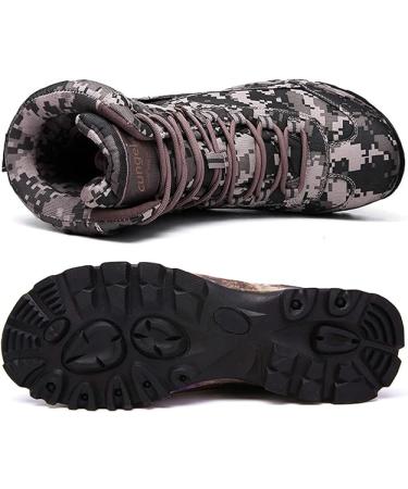 Men's Waterproof Camo Hunting Boots - Anti-Slip, Lightweight, Breathable - Size 9 - Buy Online on GoSupps.com