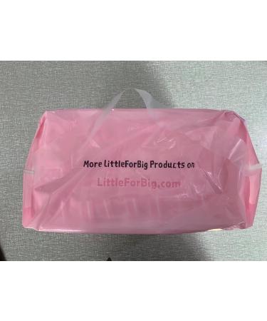 LittleForBig Adult Printed Diaper 10 Pieces - Baby Usagi Pink L - Large 36-48 - Buy Online on GoSupps.com