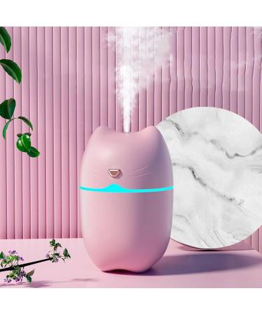 Generic 260ml Cat Mini Humidifier Essential Oil Diffuser White - Buy Online on GoSupps.com