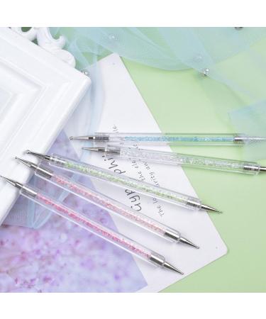 NATUCE Nail Point Dotting Pen 5Pcs Double Ended Nail Art Design Pens Dotting Tools for DIY Nail Art Clay Sculpting Carving - Buy Online on GoSupps.com