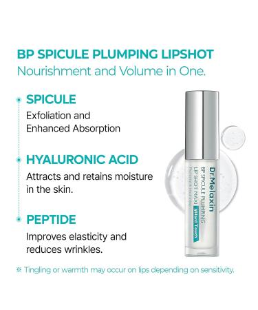 Dr.Melaxin BP Spicule Plumping LIP Shot - Maxi Volumize Smooth Lip Care - Buy Online on GoSupps.com