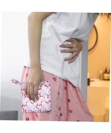 GLEAVI 7pcs Women's Reusable Cloth Panty Liners with Storage Bag - Washable Menstrual Pads for Women - Buy Online on GoSupps.com