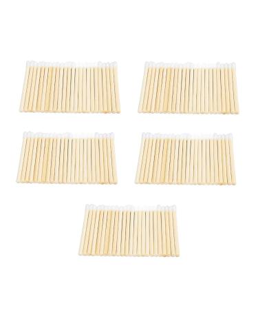 100pcs Disposable Bamboo Lip Brush Set - Portable Lip Gloss Applicators & Makeup Tools for Effortless Lipstick Application - Buy Online on GoSupps.com