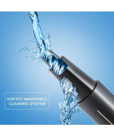 Lithium Ear and Nose Hair Trimmer Clipper - USB Rechargeable Professional Eyebrow Trimmer for Men & Women | Smart Cleaning System, Waterproof & Painless Facial Hair Remover - Buy Online on GoSupps.com
