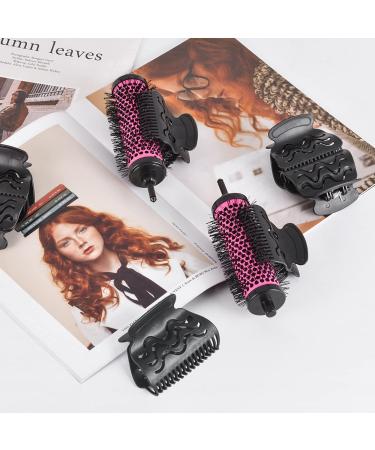 HIVEXAGON 12-Piece Curler Clips Set - Essential Holders for Small Medium & Jumbo Curls | Stylish Black - Buy Online on GoSupps.com