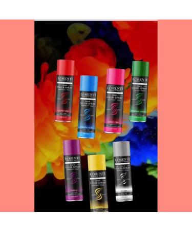 Lorenti Hair Color Spray | Temp Perfect Tone | Anti-Fade Colour Protection | Purple 150 ml - Buy Online on GoSupps.com