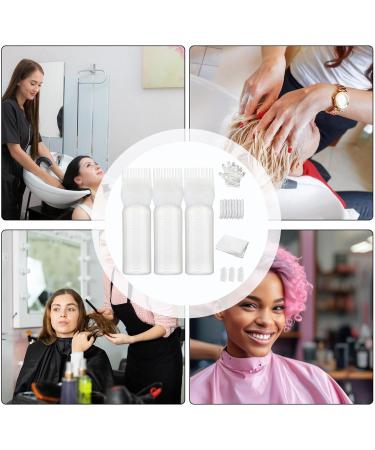 Scalp Oil Applicator | 160ml Hair Oiling Applicator Bottle | Lightweight Oil Bottle Oil Applicator for Hair Dye Scalp Massage Comb for Hair Dyeing White - Buy Online on GoSupps.com