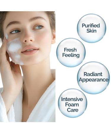 Mineaderm Brightening Facial Cleanser Foaming Face Wash with Grape Seed & Olive Leaf Extract Gentle Makeup Remover for Sensitive Skin Non-Drying SLS-Free Daily Cleanser 5.07 Fl Oz - Buy Online on GoSupps.com